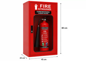 Box Fire Extinguisher APAR CO2 (Carbon Dioxide) Ukuran 22x80x45 cm